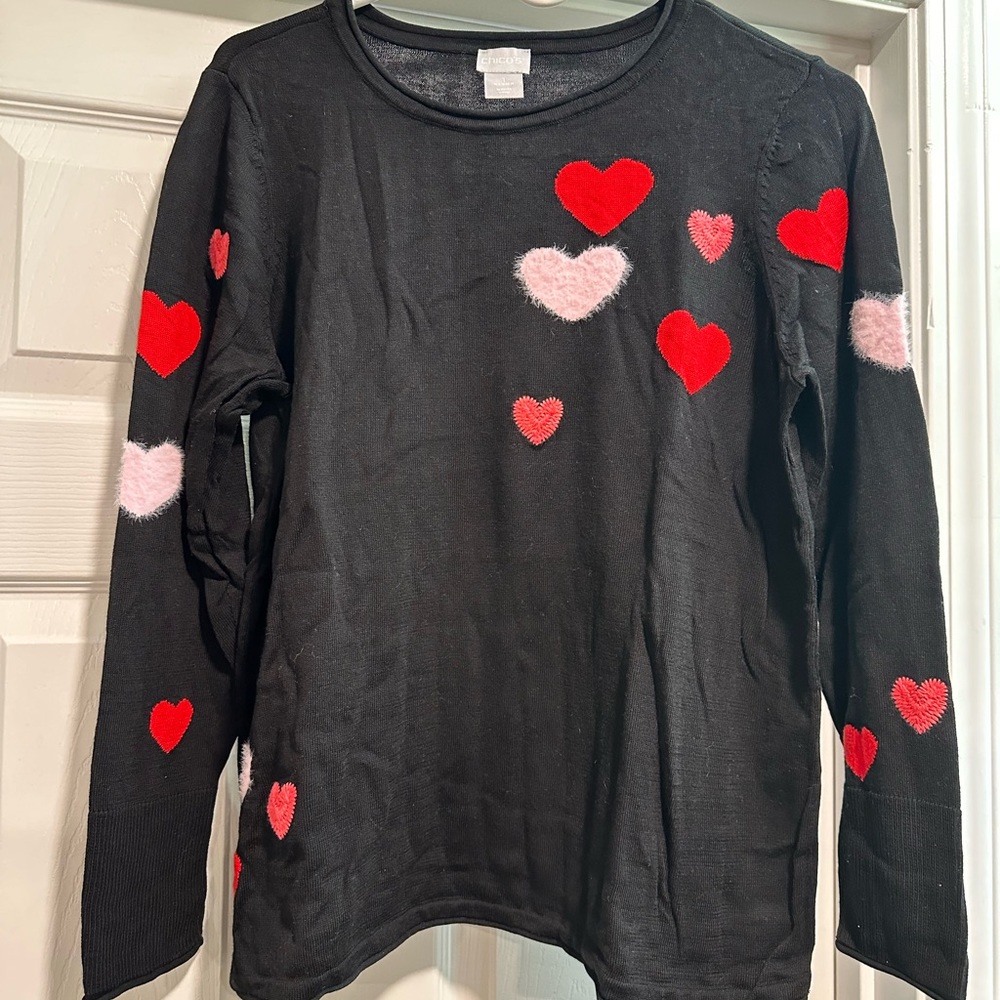 Valentine’s Heart Sweater